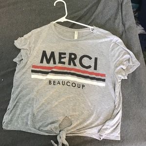 Atticute ‘Merci’ crop top